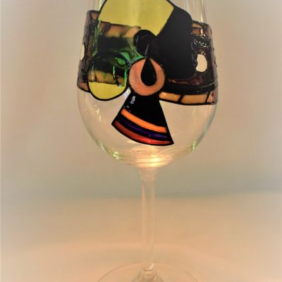 All African Hand Crafted Glassware - Wine5