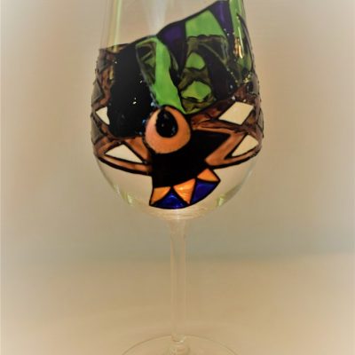 All African Hand Crafted Glassware - Wine6